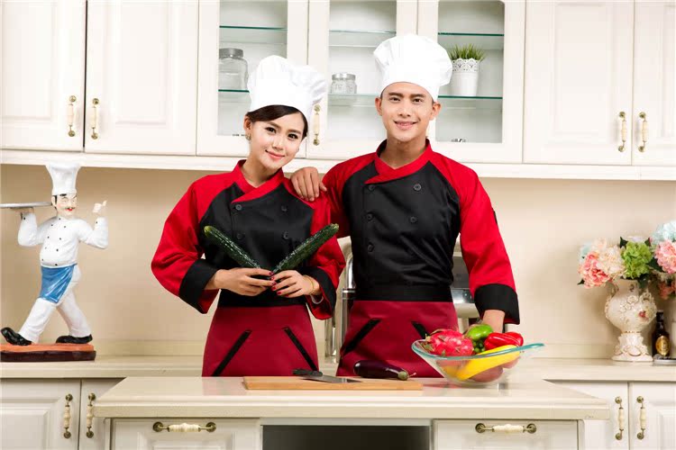 Uniforme de cuisinier en polyester - Ref 1910880 Image 24