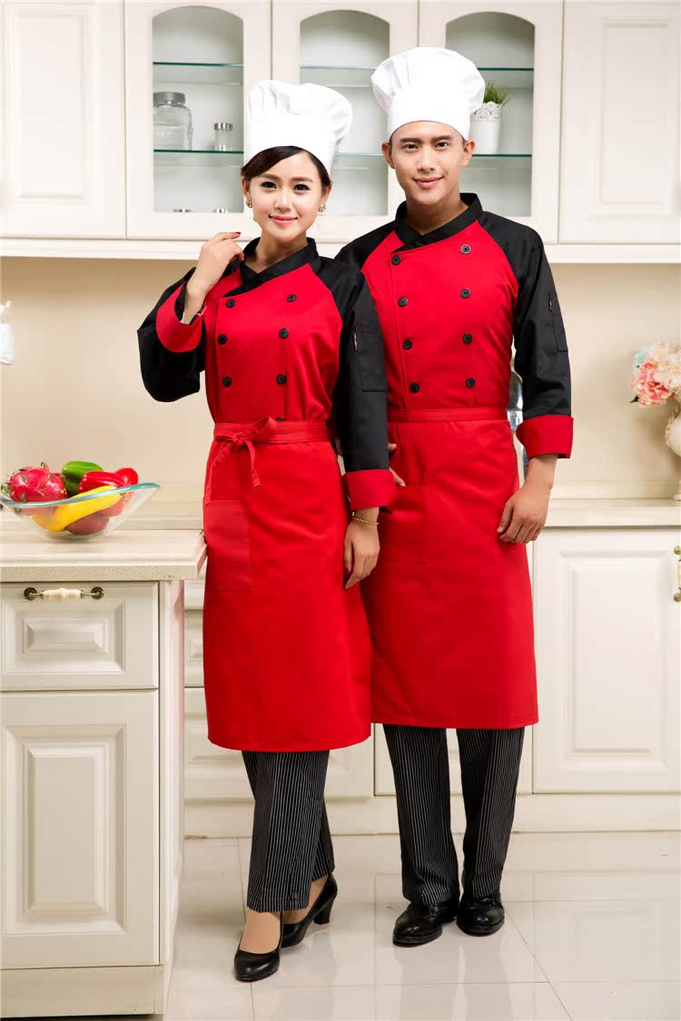 Uniforme de cuisinier en polyester - Ref 1910880 Image 16