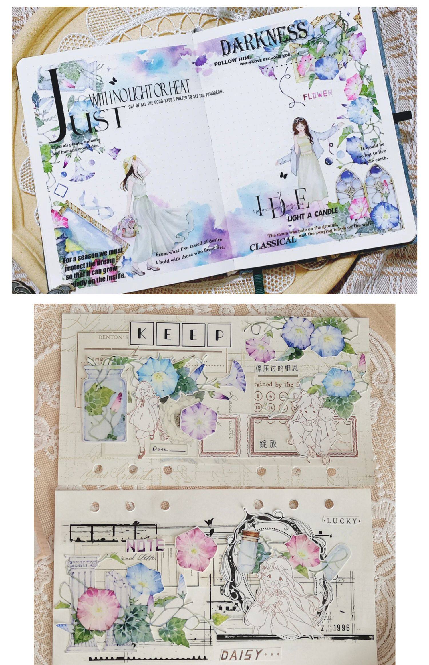 Charmante bunte Winde Wrap gestanzte Haustier bänder Handwerk liefert DIY Scrapbooking-Karte machen dekorative Plan Aufkleber – Detail 18