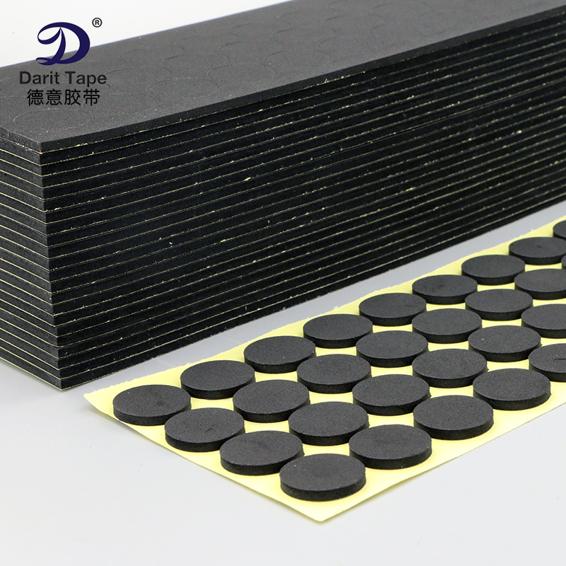 3mm thick round single-sided sticky foam EVA rubber pad patch anti-slip pad anti-shock scratch buffer foot pad can be customized