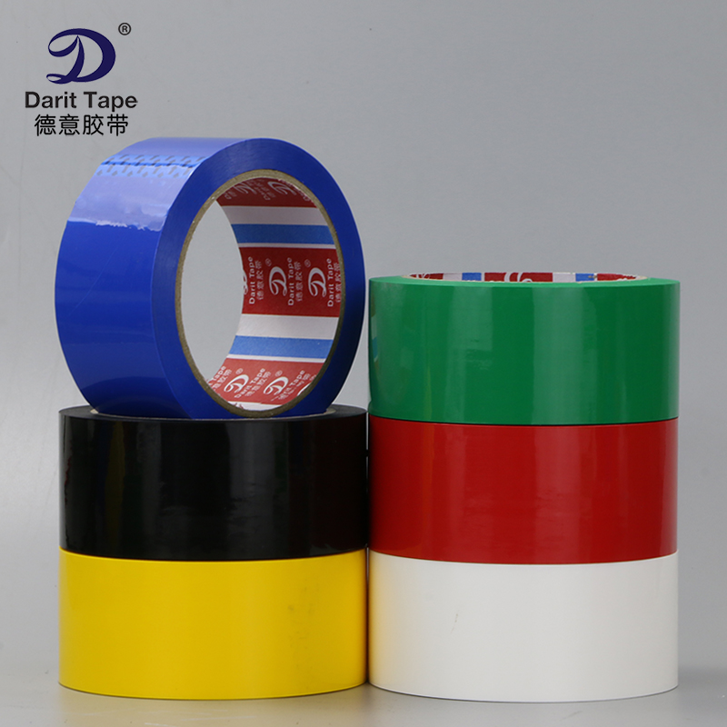 Powerful coloured seal case adhesive tape package rubber express closure glue paper red blue green white black yellow color adhesive tape 4 8CM