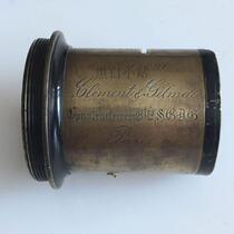 French large-format copper lens