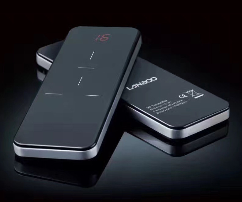 German bluebo smart curtain-LANBOO remote control-CE-101 15 frequency touch remote control