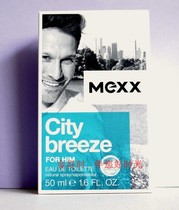  German Mexx Magician City Breeze City Breeze Mens Eau de Toilette EDT 50ml Domestic spot