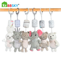 Wind chime baby stroller pendant elephant white rabbit deer polar bear brown bear pendant car hanging bed bell
