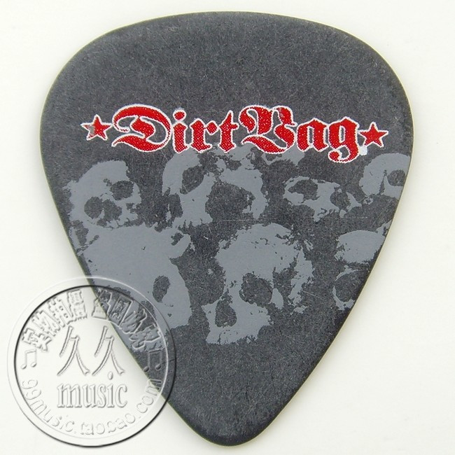 Officially Licensed Dunlop Dunlop Guitar Picks DirtBag Skulls Skulls