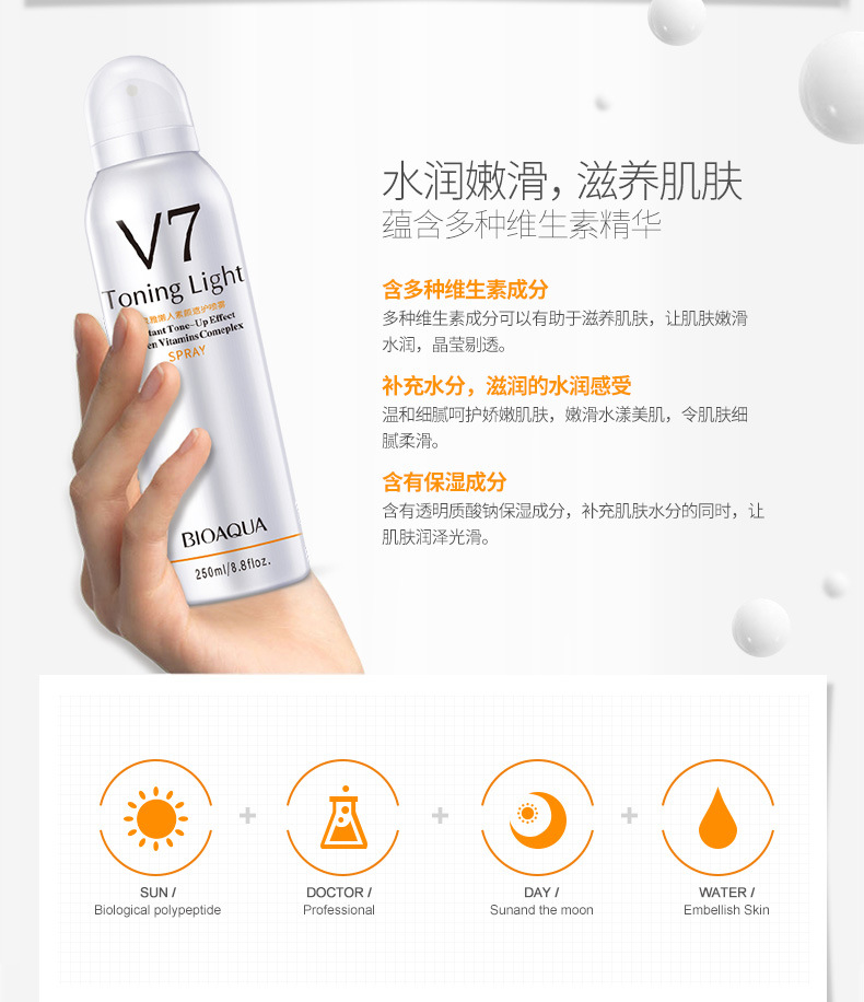 泊 泉 雅 V7 kem phun dầu kiểm soát làm mới vô hình lỗ chân lông che khuyết điểm trang điểm khỏa thân trang điểm trước khi giữ ẩm cơ sở sinh viên che khuyết điểm the saem