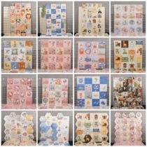Tiles 300 cartoon ocean blue kindergarten cute animal children tiles Bathroom bathroom floor tiles Wall tiles