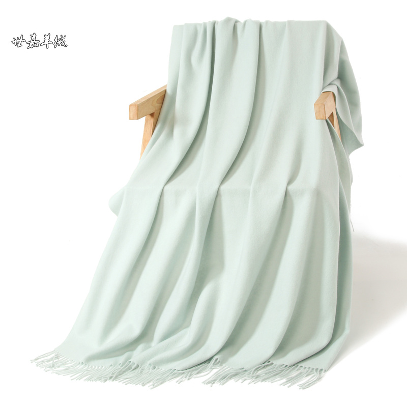 540g Macaron-Colored Pure Cashmere Yoga Meditation Nap Sofa Car Bed End Blanket Shawl Blanket 540g Macaron-Colored Pure Cashmere Yoga Meditation Nap Sofa Car Bed End Blanket Shawl Blanket