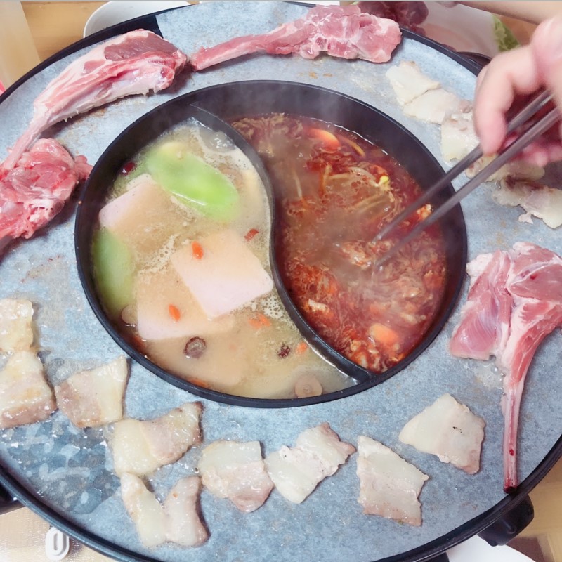 52CM one two - piece round pan shake cooker special barbecue paper roast paper silicone paper oil absorption paper