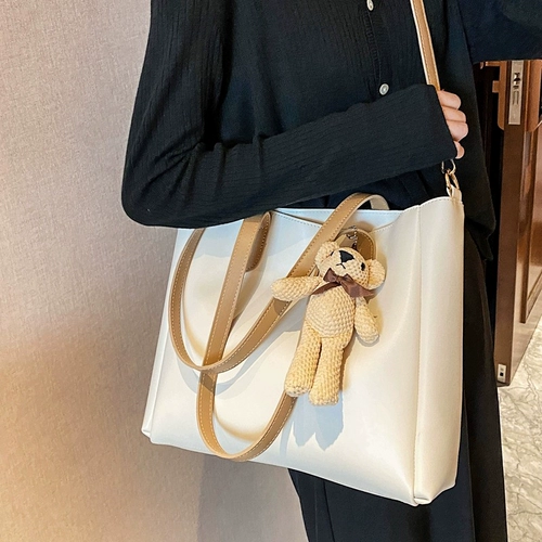 ZARA Вместительная и большая сумка через плечо, сумка на одно плечо, изысканный стиль