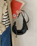 ZARA Небольшая дизайнерская сумка через плечо, универсальная сумка на одно плечо для отдыха