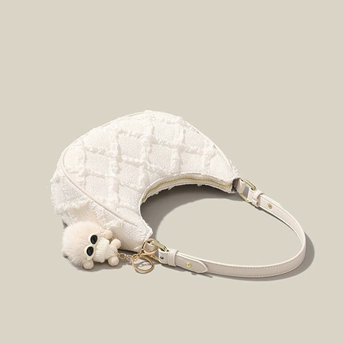 Небольшая дизайнерская сумка через плечо, модная универсальная сумка подмышку, небольшая сумка, изысканный стиль