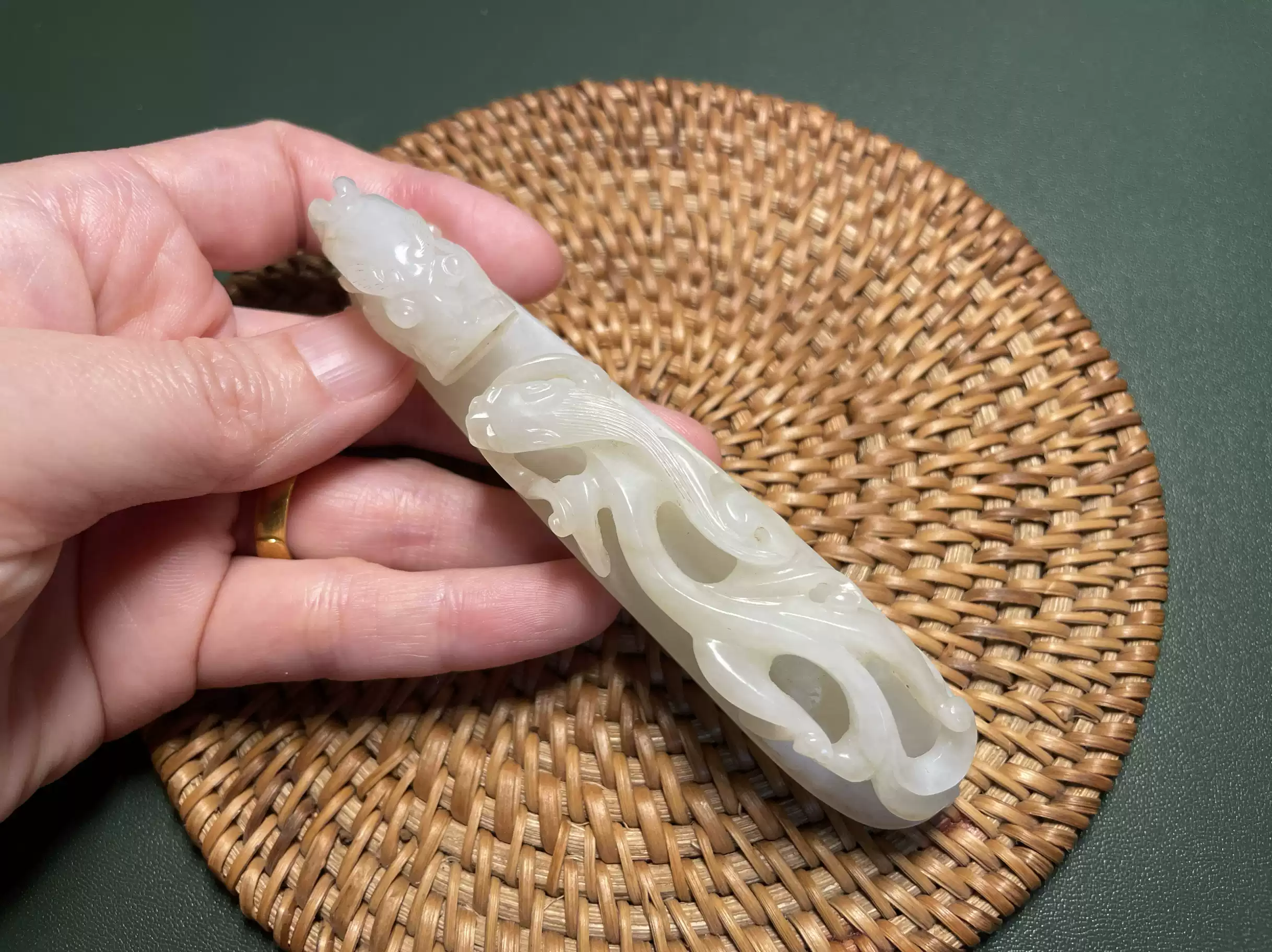 玉见古玉和田玉清代精品玉带钩细节图和视频咨询店主-淘宝Taobao | 天猫