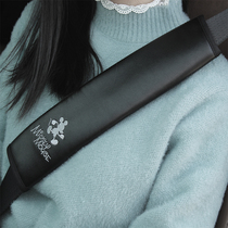 Mickey car seat belt shoulder cover cute cartoon Four Seasons extended safety belt winter interior decoration universal type