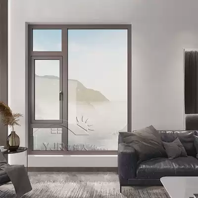 Dai Feilai aluminum-clad wood Phoenix aluminum hollow broken bridge aluminum window screen integrated window insulation flat door and window greenhouse