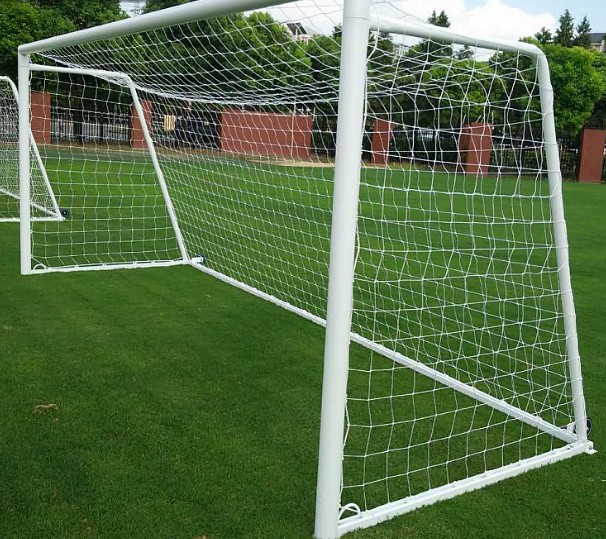 7-Person 90mm Football Goal 5m Length 2m High Steel Tube Football Goal Football Stadium Net Delivery