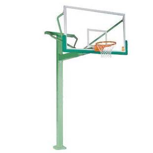 Mobile single-arm basketball stand with transparent tempered glass rebounds Nets basketball playground Gymnasium