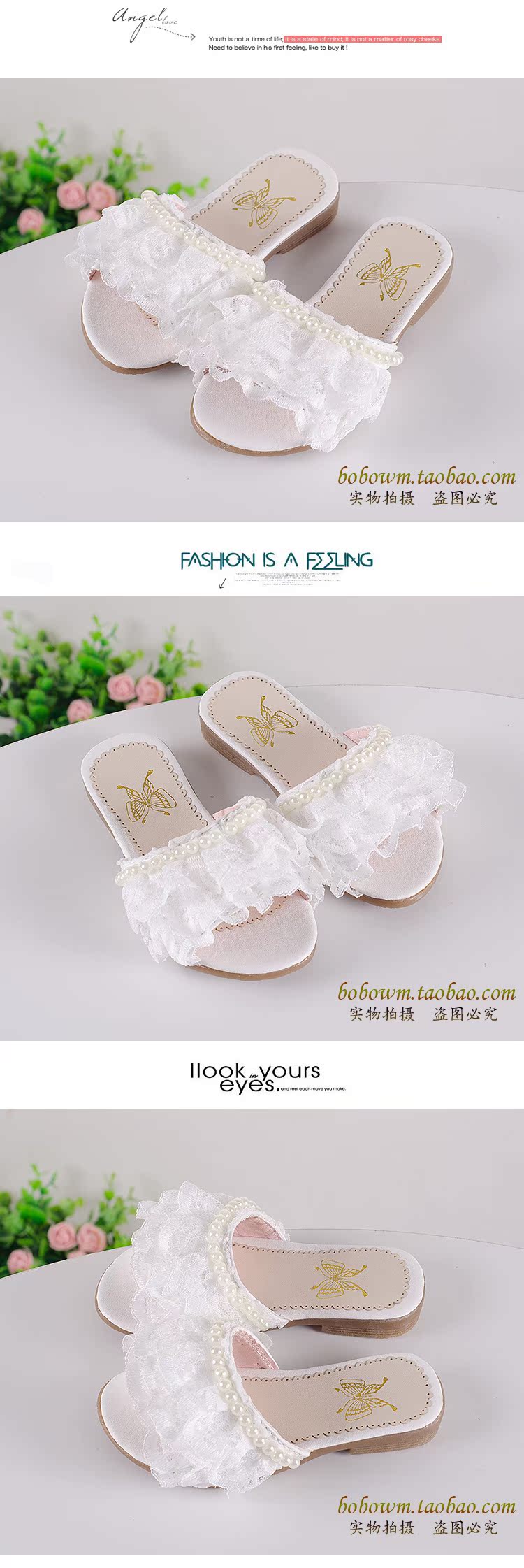 Pantoufles enfants en similicuir pour été - semelle tendon - Ref 1036026 Image 8