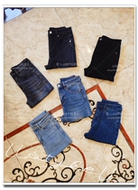 tk six color spring with high waist elastic force 85 points with small foot jeans