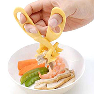 Japanese GINO non-staple food scissors, food cuts, vegetables, fish and noodles can be crushed