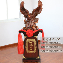 Big exhibition grand plan eagle floor decoration large lucky ornament to send company office hotel opening crafts