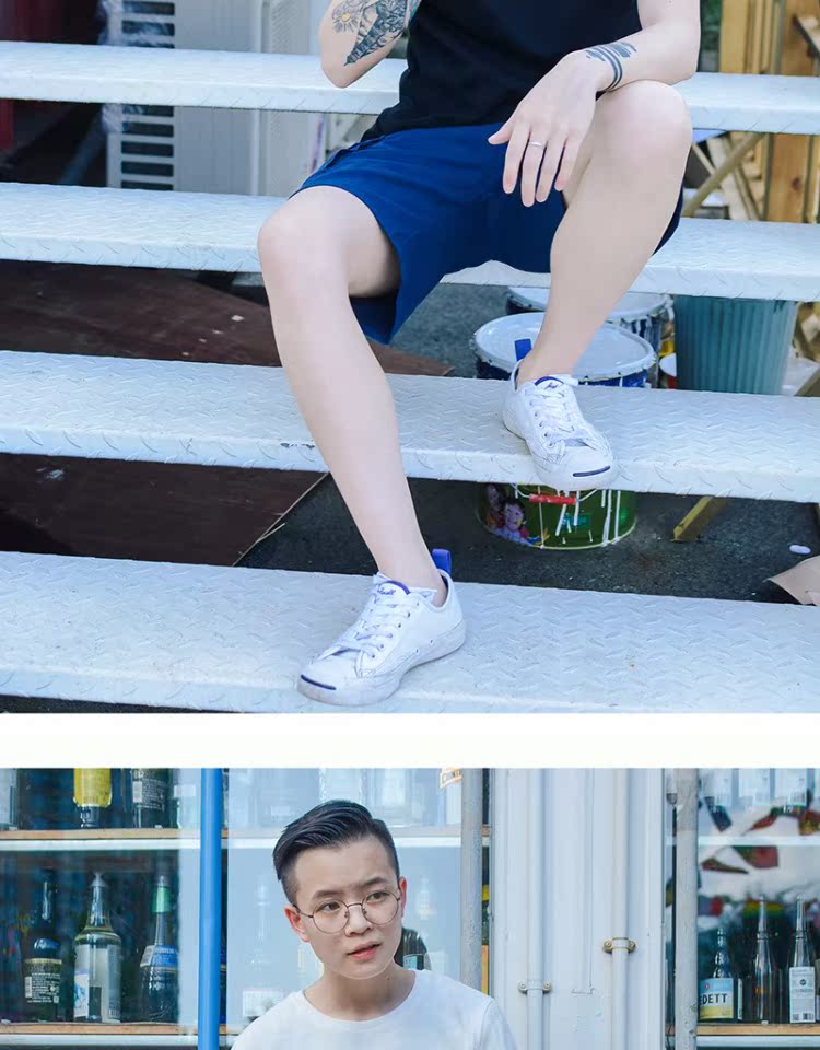 [TRANG CHỦ ĐỘC ĐÁO] Quần yếm có kích thước nhỏ Đàn ông và phụ nữ trung tính les đẹp trai t giản dị quần short đường phố quần ngủ nam