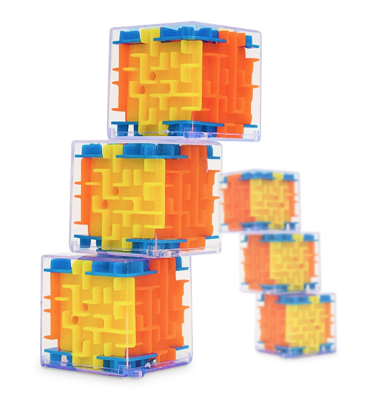 3D mê cung hình khối ba chiều của Rubik - Đồ chơi IQ