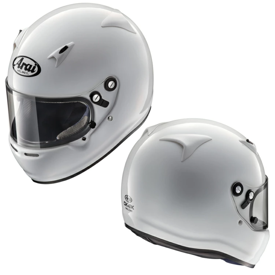 Япония покупка ARAI CK-6K детский и молодежный карт helmet гоночный сертификация SNELL/FIA CMR