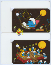 Shanghai Transport Card Bus Card New Blue Elf Mini Card M03-13 Two sets