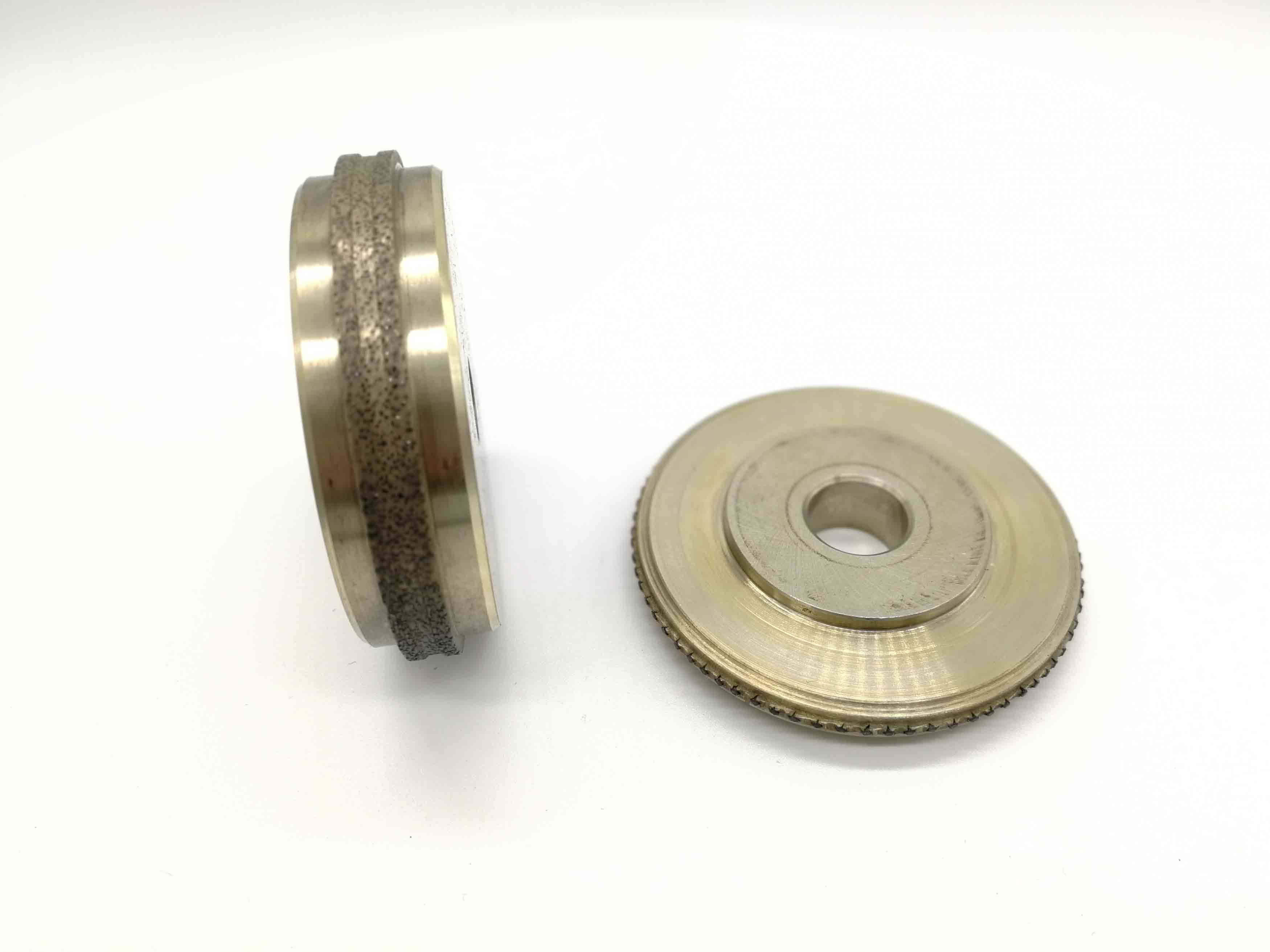 Grinding wheel grinding wheel Polycrystal diamond roller CVD roller with high abrasion-proof crystal diamond CVD grinding wheel