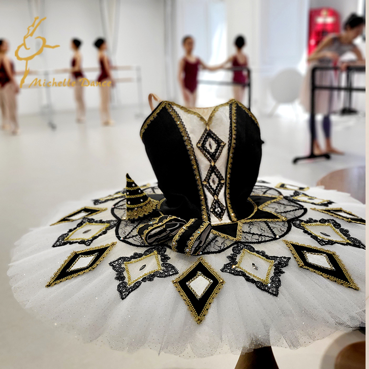 Michelle Dance Professional Ballet Show Customized Million Jokers in Paris Flame