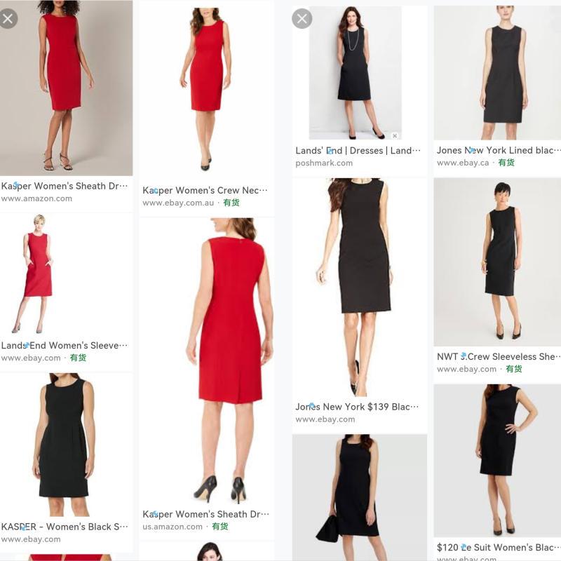 Foreign Trade Landsend Spring and Autumn Thick Elastic Soft Sleeveless Drapey Ponte Sheath Tight-Fitting Tank Dress a Foreign Trade Landsend Spring and Autumn Thick Elastic Soft Sleeveless Drapey Ponte Sheath Tight-Fitting Tank Dress a