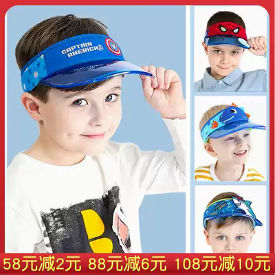 Children's hat Korean anti-UVUV empty hat girl sunshade sun hat male baby sun hat