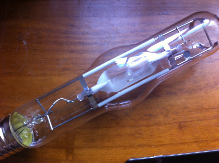 220v 600w 6500K quartz gold halogen lamp