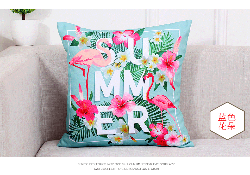 Nordic hạc tươi nhỏ mới phòng khách sofa vải đệm bao gồm văn phòng nap lõi gối chứa Pashui - Trở lại đệm / Bolsters gối tựa ghế