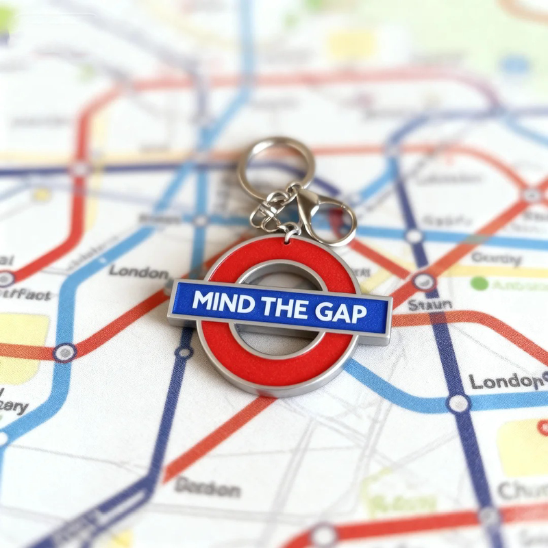 London Underground Keychain, London Underground Uk Keychain, Uk Souvenir, Trendy High-Value Keychain