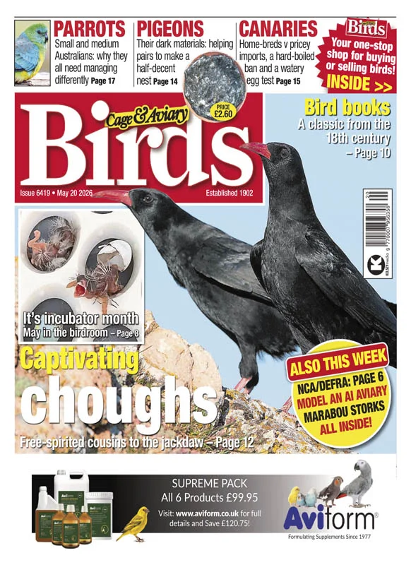 Cage & Aviary Birds - 04.15.2026