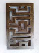 Cast iron rainwater grate sewer cover rainwater grate sewage manhole cover villa garden grate trench floor drain