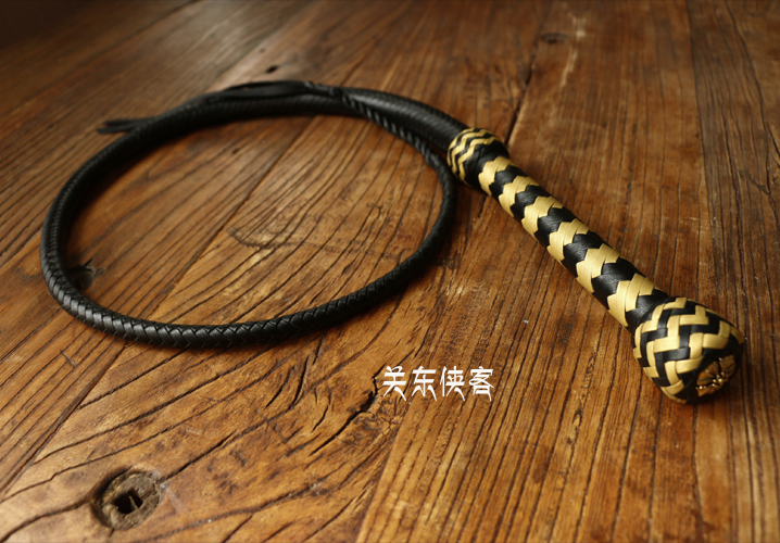 Bullwhipp kangaroo leather tone teaching cow lashes to whip up east man's handcrafted leather whip (subject to customisation) - Taobao