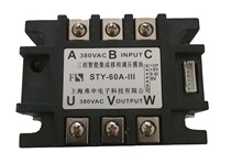 Three-phase phase shift voltage regulator module STY-60A-III fully isolated thyristor voltage regulation