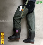 Cross -Knee High -End Мужские дождевые медведи и дождевые ботинки Плоские носки для обуви мягкой воды, саженцы, рыбалка для рыбалки для обуви, водяные брюки, соединенные корпус