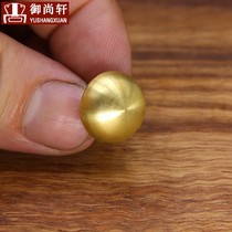 Brass semicircular beautiful mirror screws decorative cap acrylic glass advertising fixed nail cover ugly cover