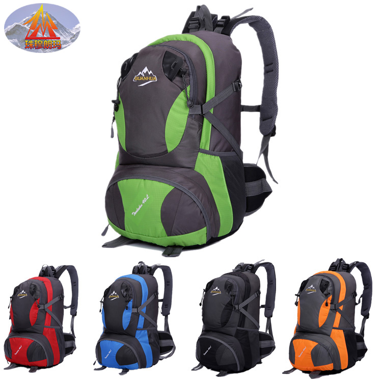 Outdoor mountaineering bag Travel backpack Men's and women's shoulder bags Travel camping hiking bag cycling bag Large capacity bag 40