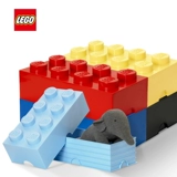Lego, оригинальная большая игрушка, ящик для хранения, конструктор, тара, пластиковая коробка для хранения