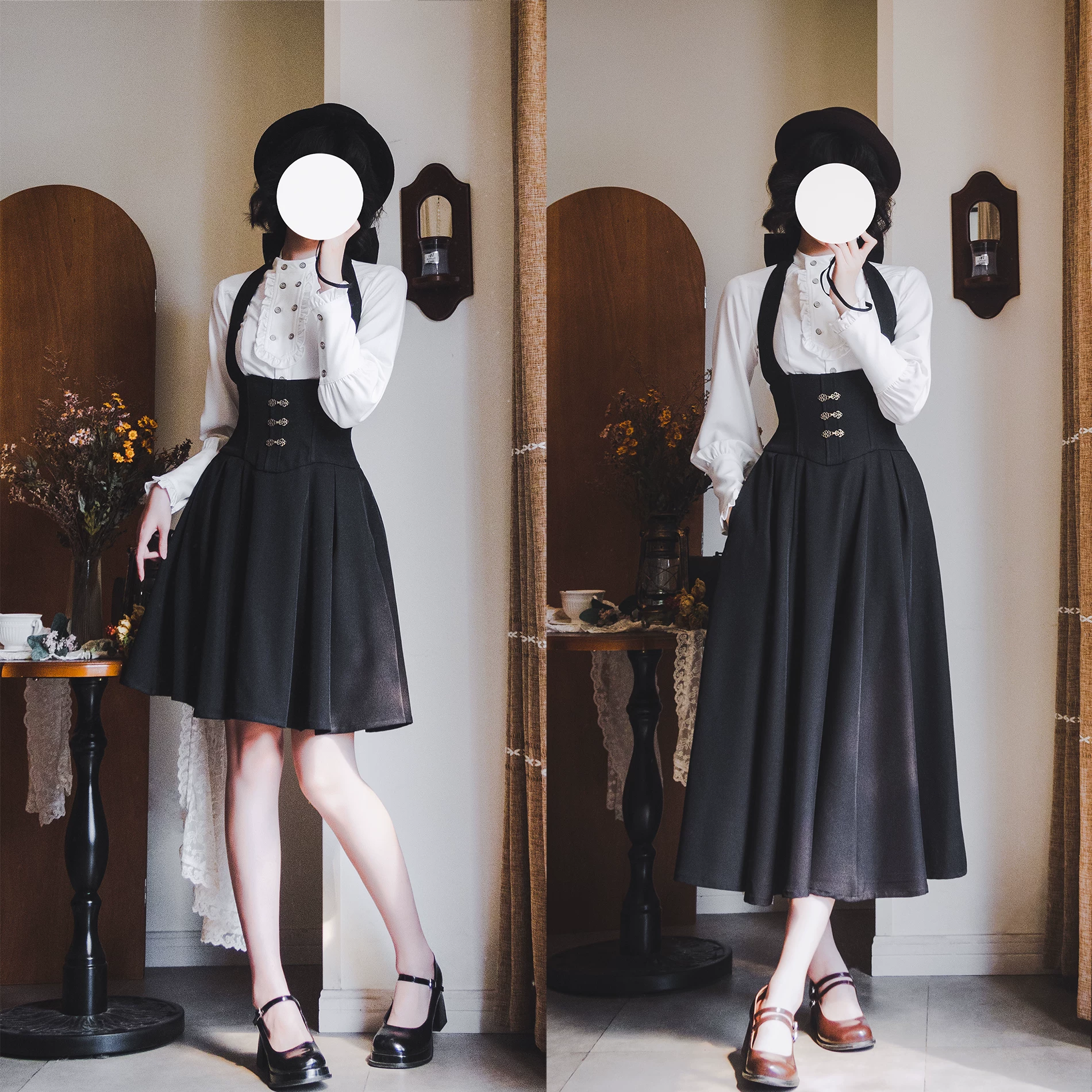 Ретро‑дизайн осенняя юбка, классное подлинное платье, стиль Lolita