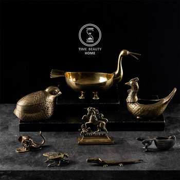 Brass animal functional utensils for use