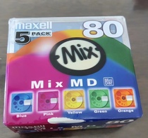 maxell Wanwin MD disc brand new disc MIX colour disc series blank disc music disc for repeated use