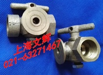 Pressure gauge switch M20X1 5 turn 4 Copper Tee Pressure Gauge Cock 1 2-M20X 5 Inner Silk Corker Valve