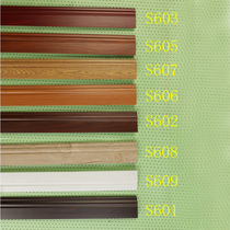 Paint imported solid wood skirting line Floor line corner line PVC plastic waterproof skirting line White antique fir